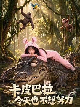 卡皮巴拉今天也不想努力海报