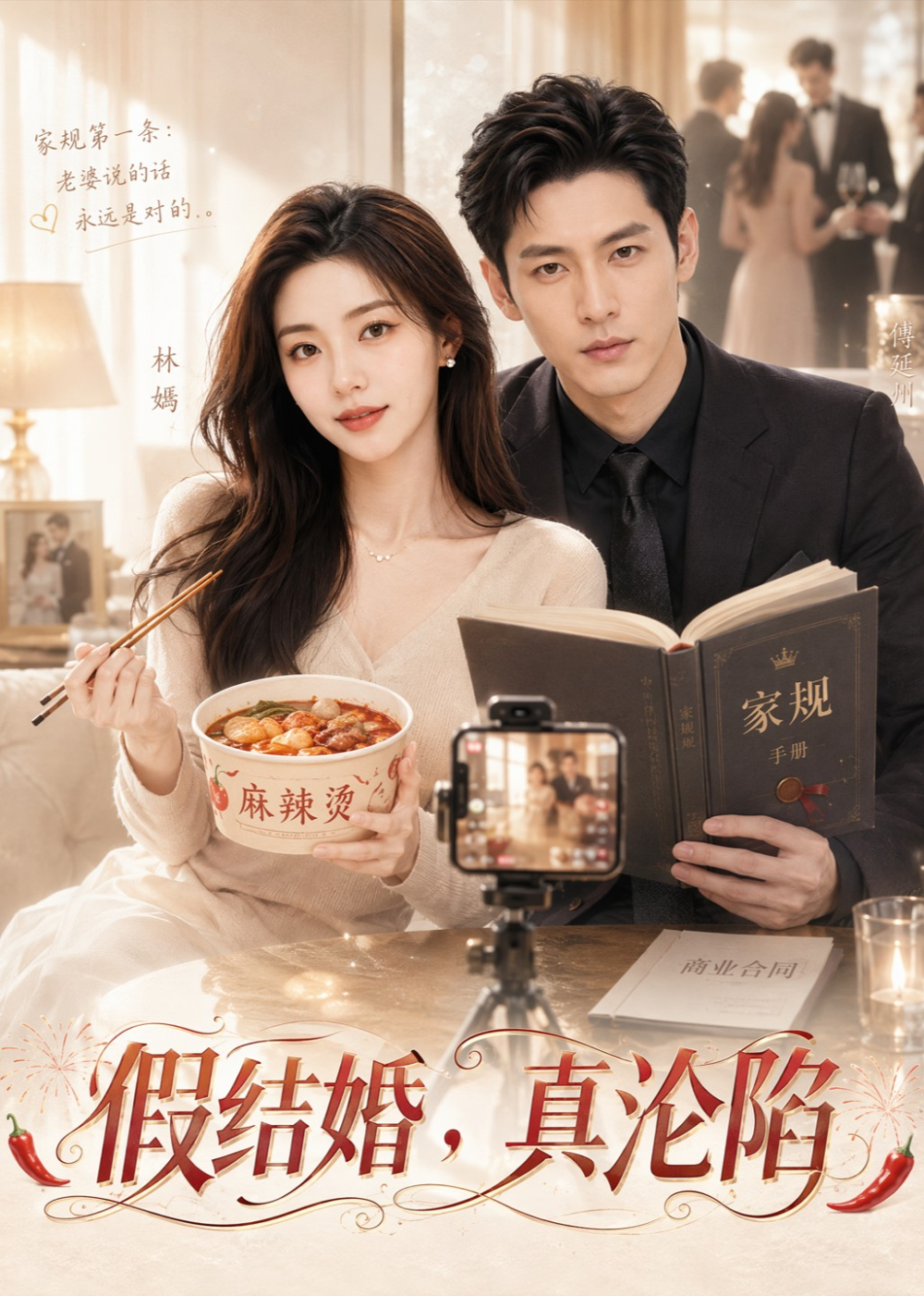 假结婚,真沦陷海报