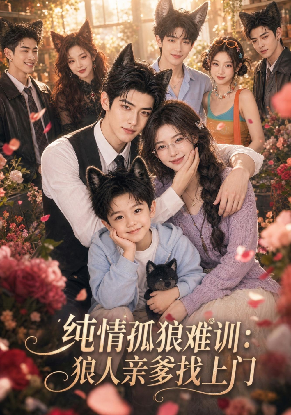 纯情孤狼难训:狼人亲爹找上门海报
