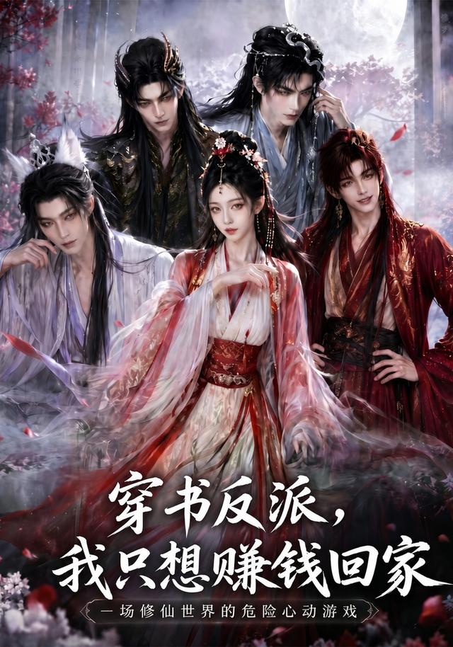 穿书反派,我只想赚钱回家海报