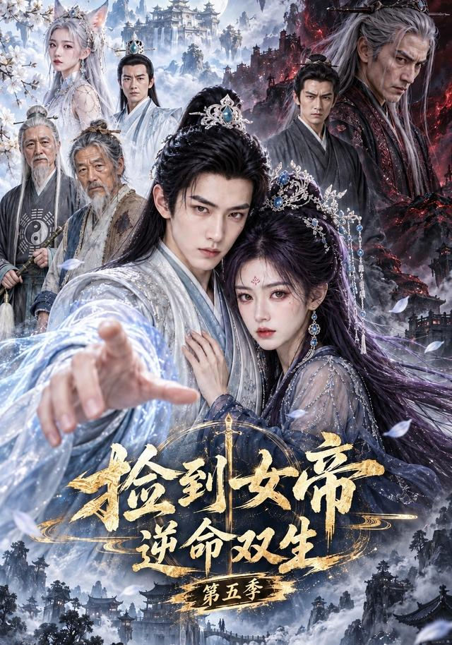 捡到女帝,逆命双生海报