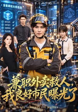 兼职外卖救人,我良好市民曝光了海报