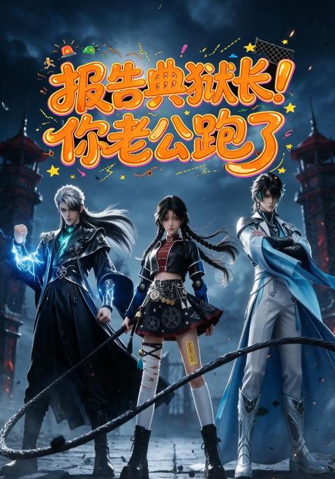 报告典狱长!你老公跑了海报