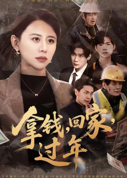 拿钱,回家,过年海报