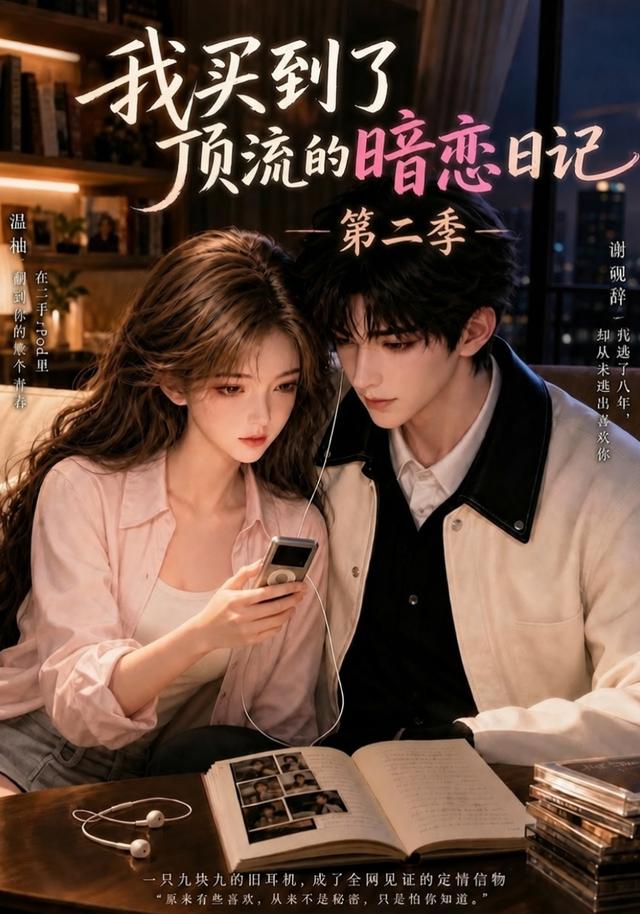 我买到了顶流的暗恋日记海报