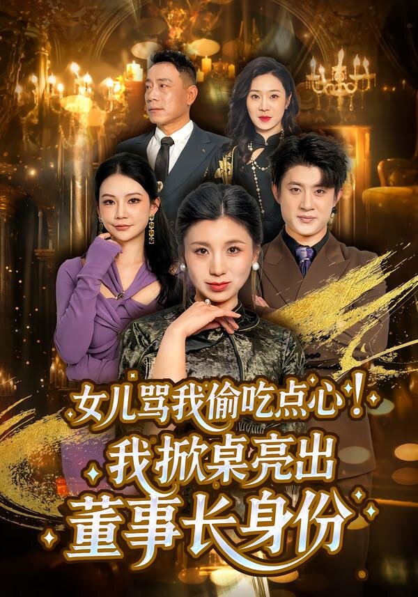 女儿骂我偷吃点心,我掀桌亮出董事长身份海报