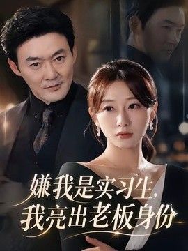嫌我是实习生,我亮出老板身份海报