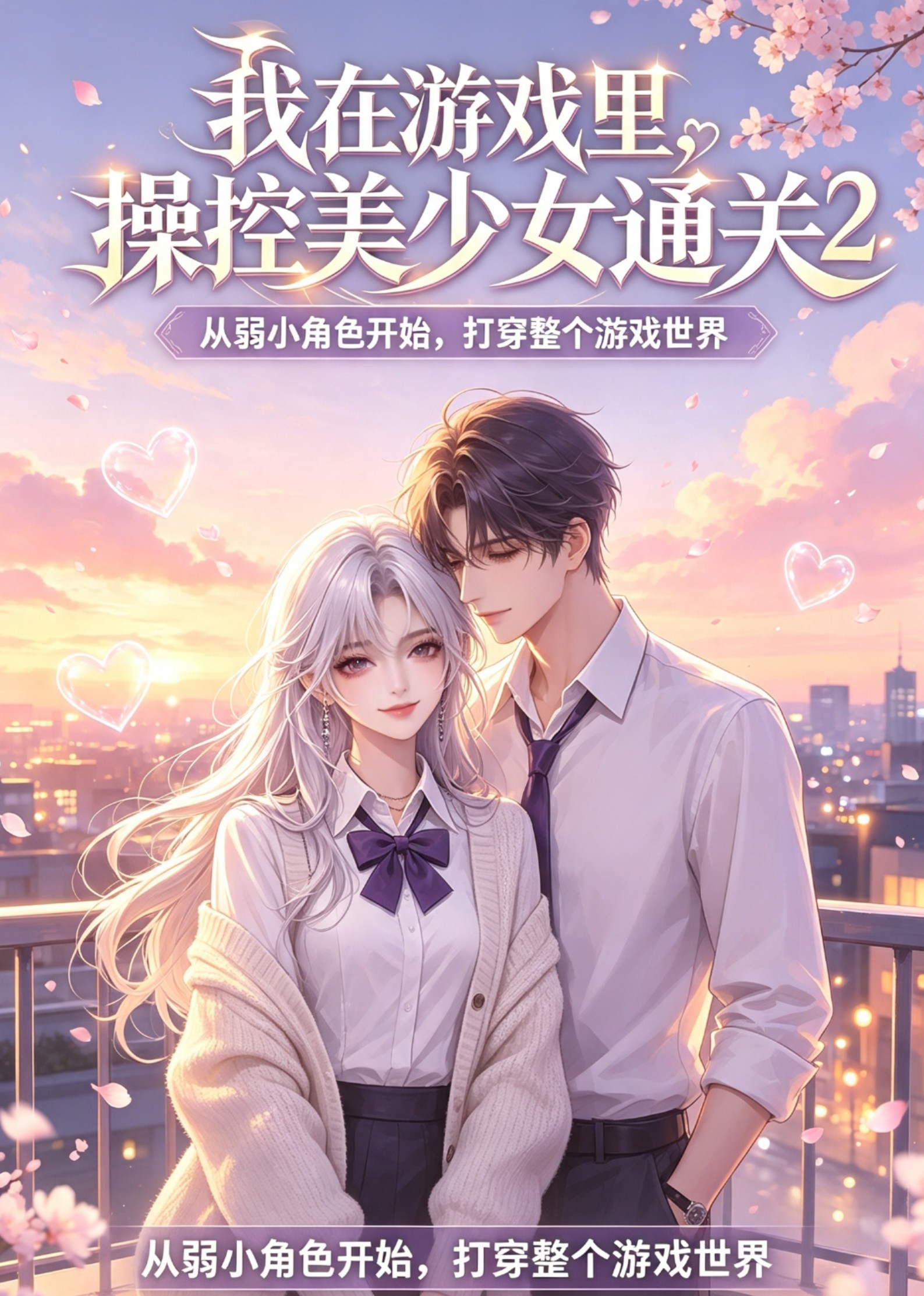 我在游戏里操控美少女通关2海报
