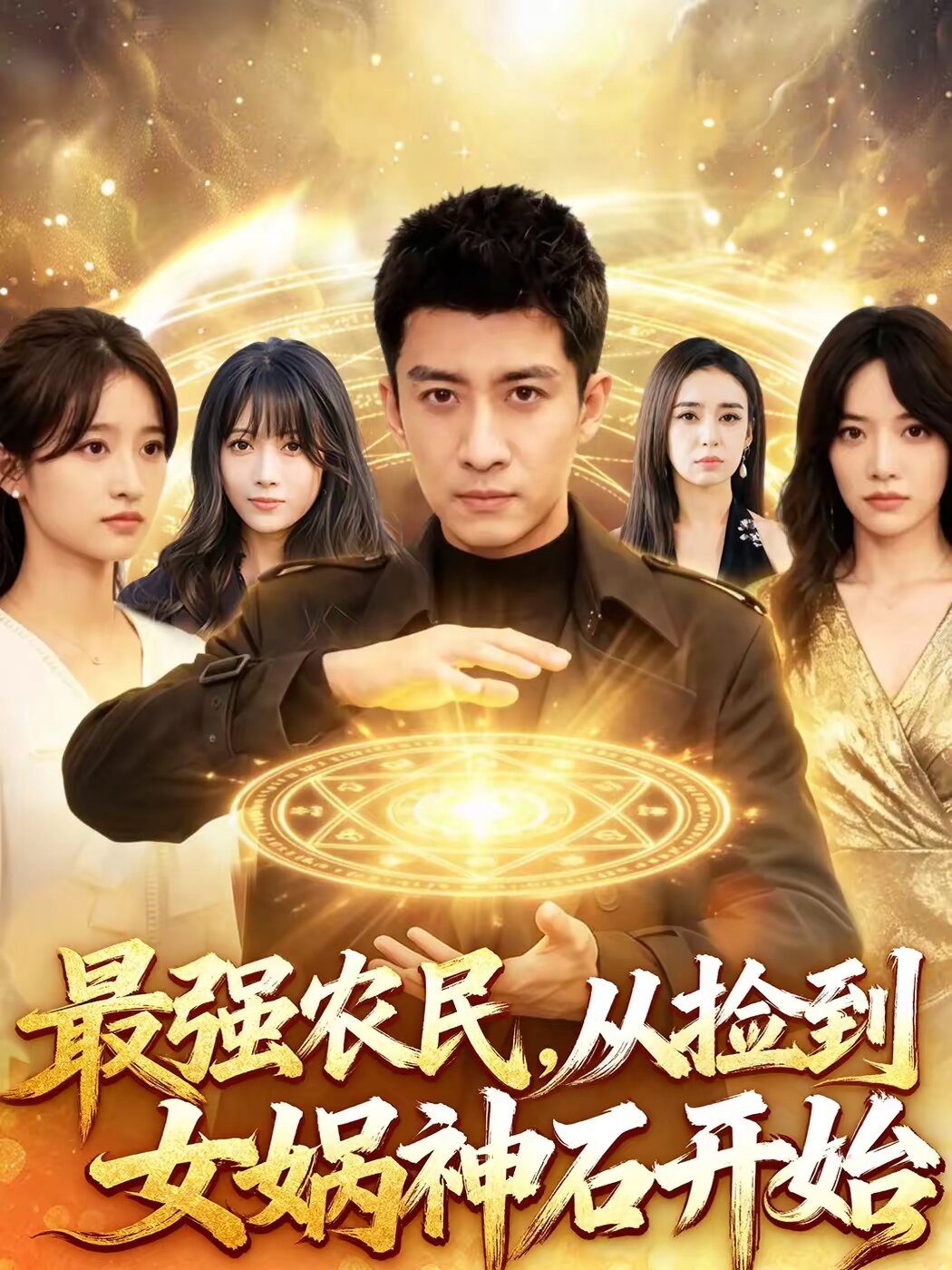 最强农民,从捡到女娲神石开始海报