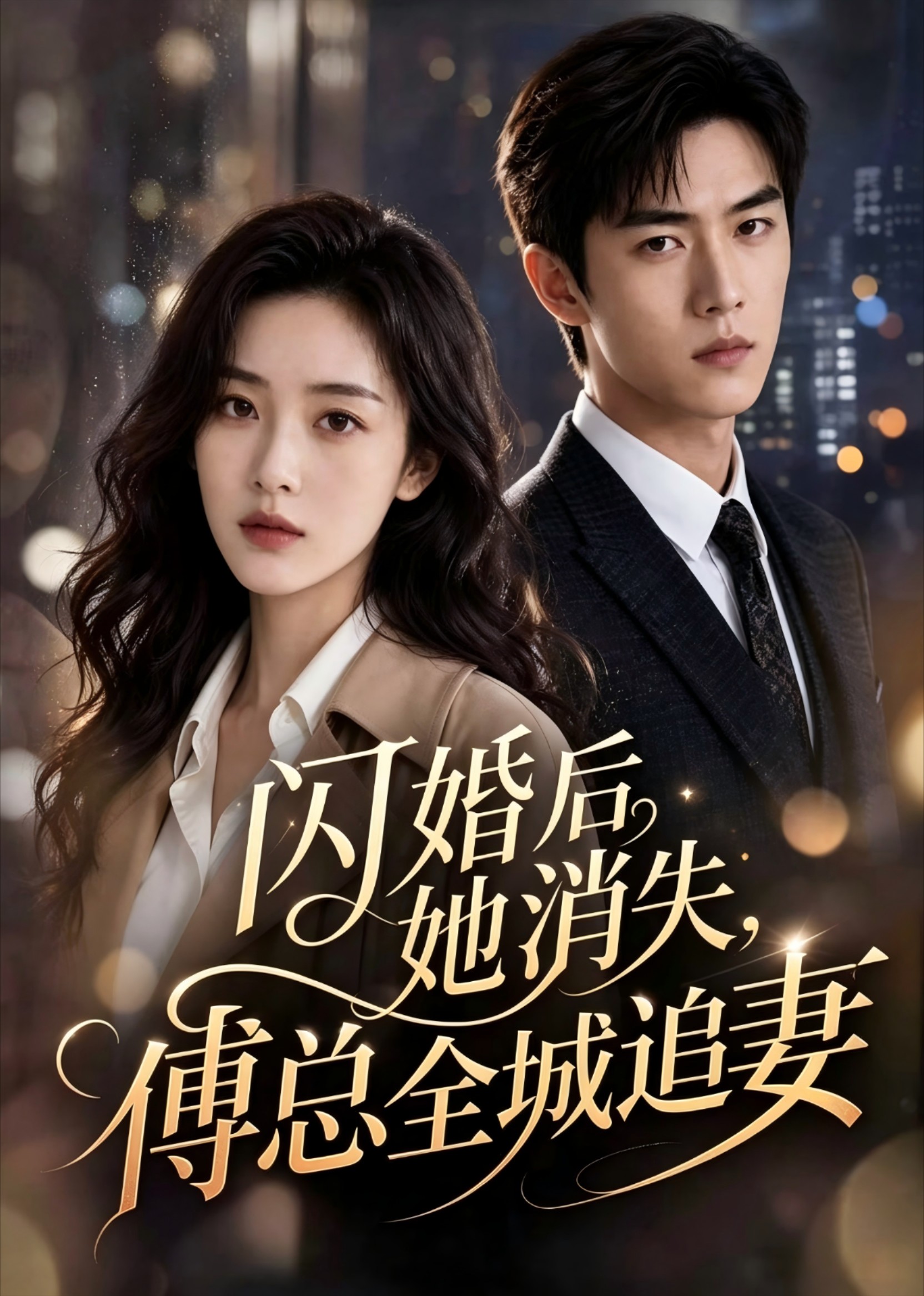 闪婚后她消失,傅总全城追妻海报