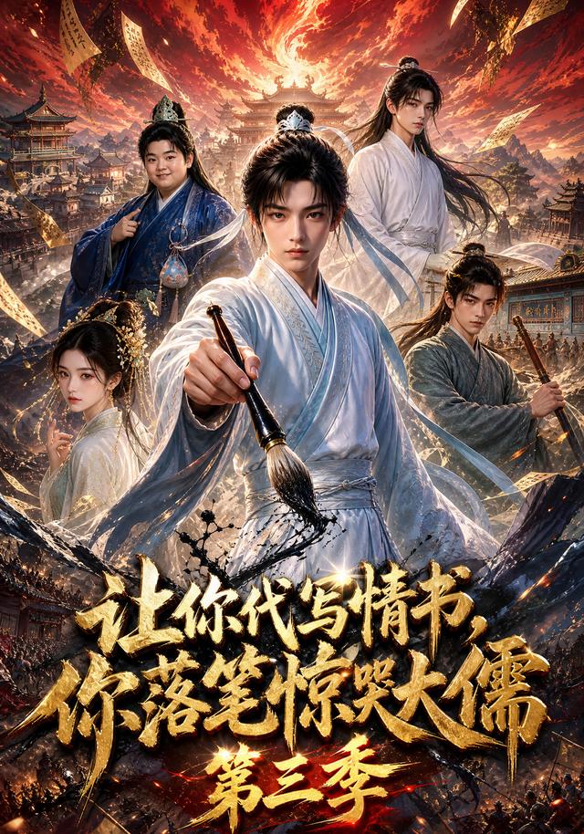 让你代写情书，你落笔惊哭大儒海报