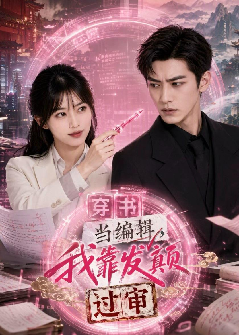 穿书当编辑,我靠发颠过审海报