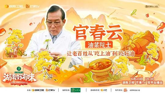 《湖南好有味》——中国粮·湖南饭特别节目海报