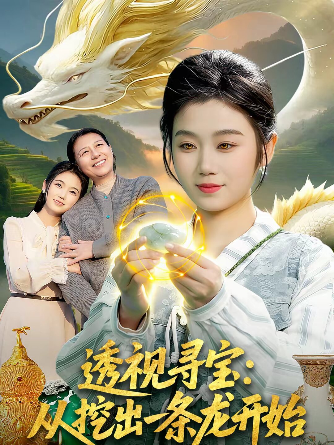 透视寻宝:从挖出一条龙开始海报