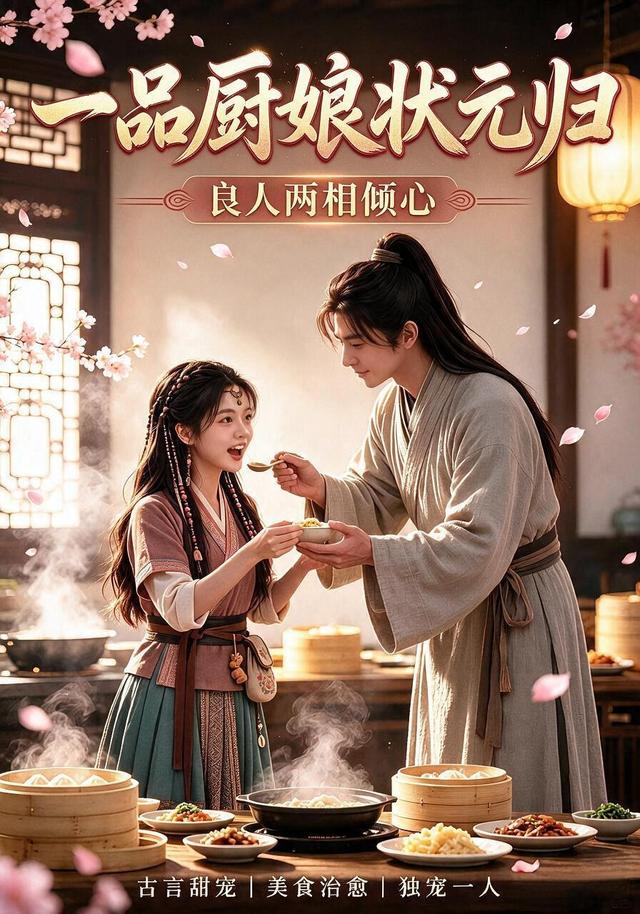 一品厨娘状元归良人两相倾心海报