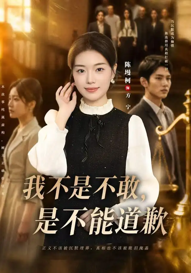 我不是不敢,是不能道歉海报