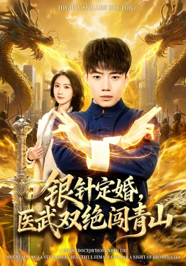银针定婚,医武双绝闯青山海报