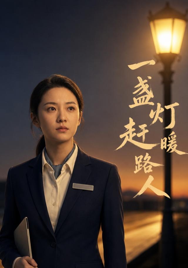一盏灯暖赶路人海报