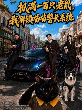 抓满一百只老鼠,我解锁喵喵警长系统海报