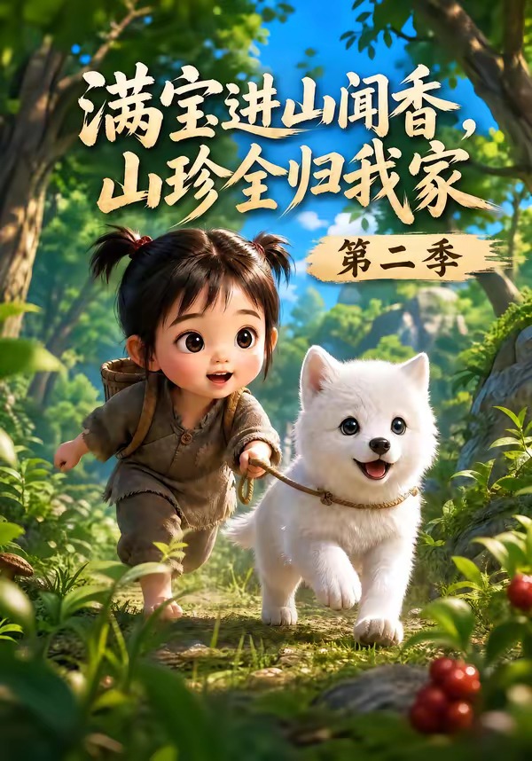 满宝进山闻香,山珍全归我家海报