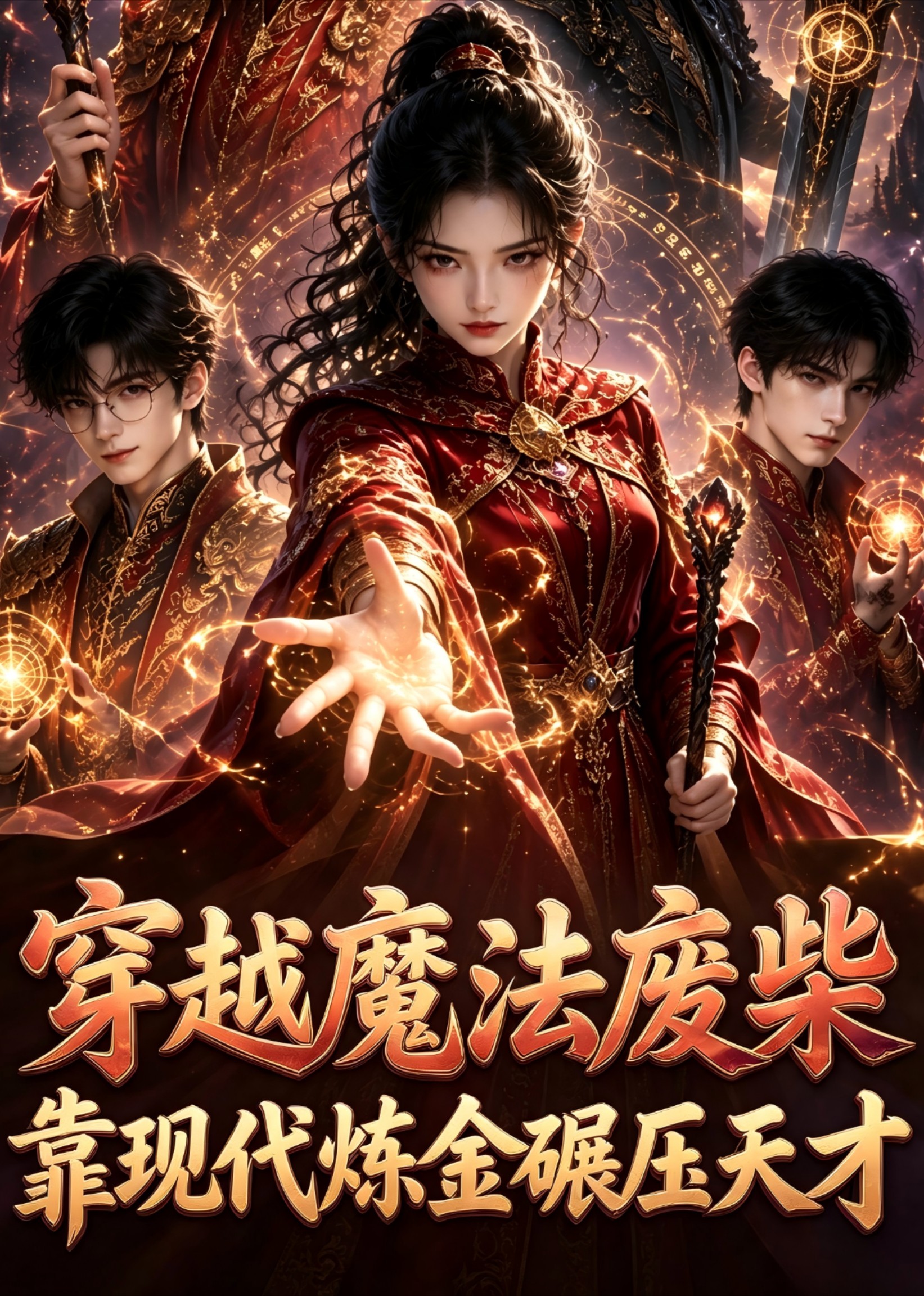 穿越魔法废柴,靠现代炼金碾压天才海报