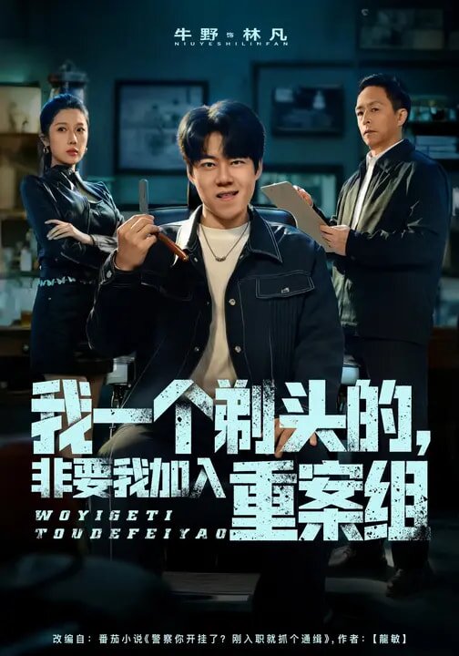 我一个剃头的,非要我加入重案组海报