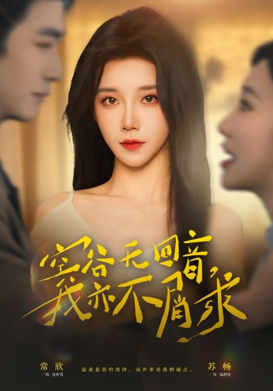 空谷无回音,我亦不屑求海报