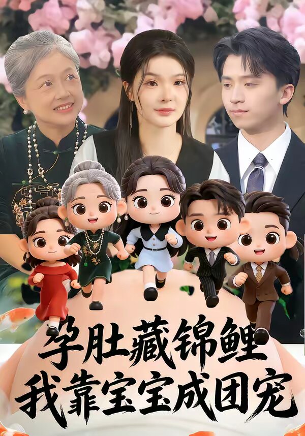 孕肚藏锦鲤,我靠宝宝成团宠海报