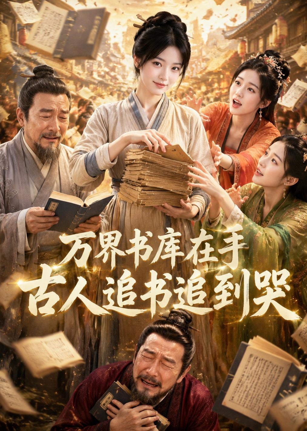 万界书库在手,古人追书追到哭海报