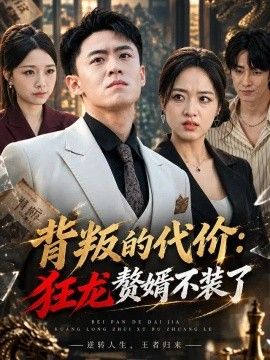 背叛的代价:狂龙赘婿不装了海报