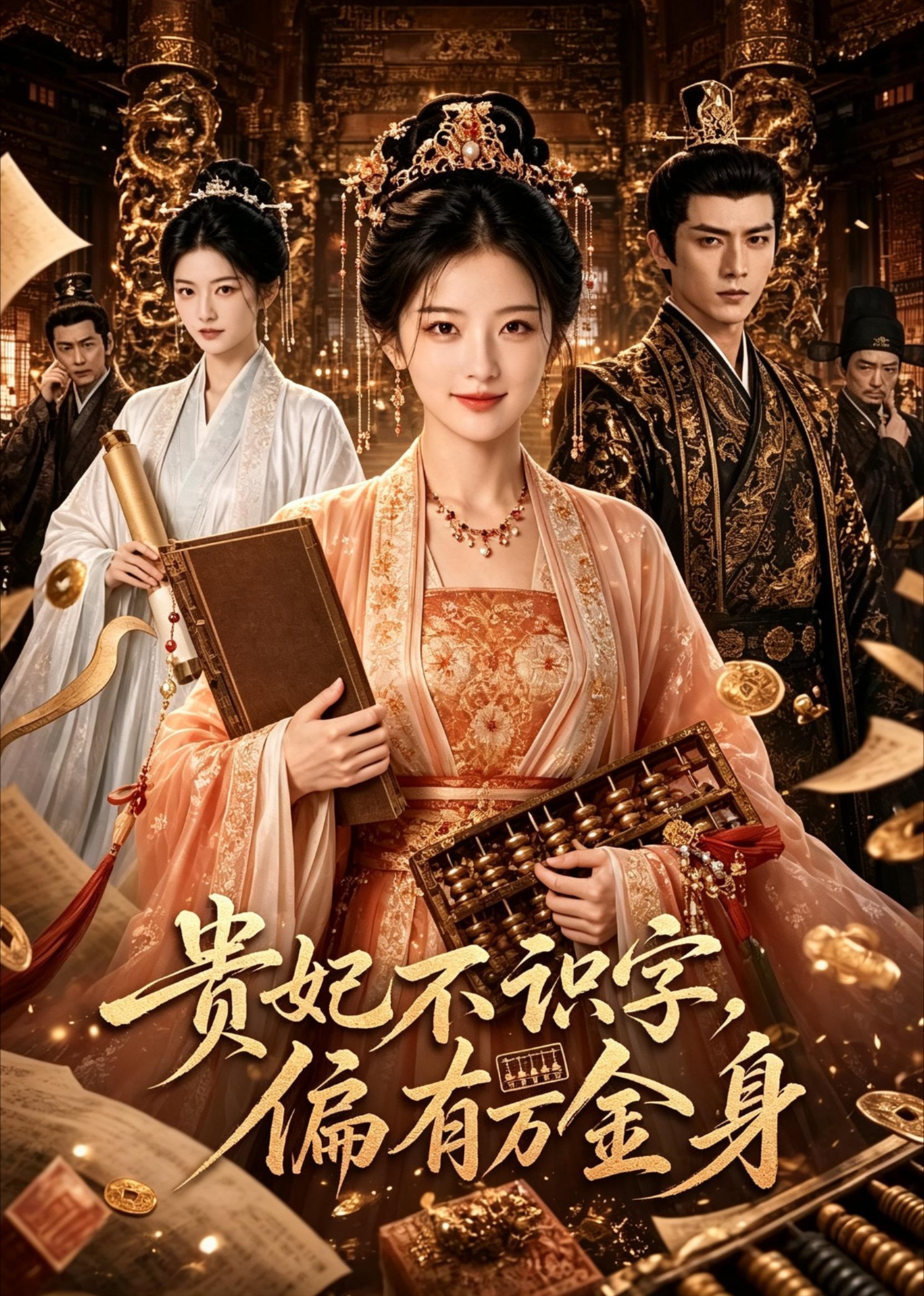 贵妃不识字,偏有万金身海报