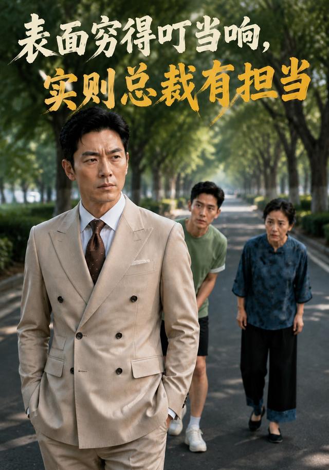 表面穷得叮当响,实则总裁有担当海报