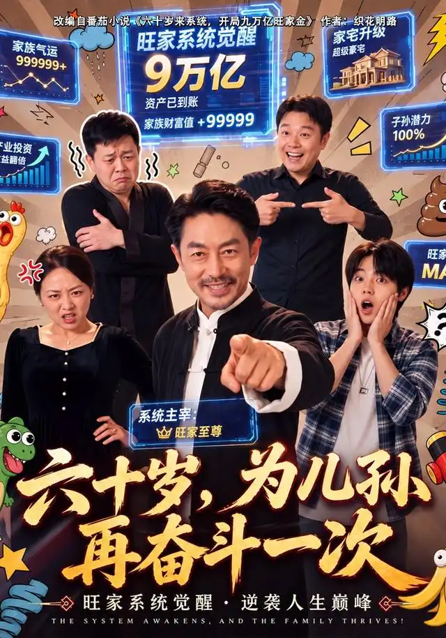 六十岁,为儿孙再奋斗一次海报