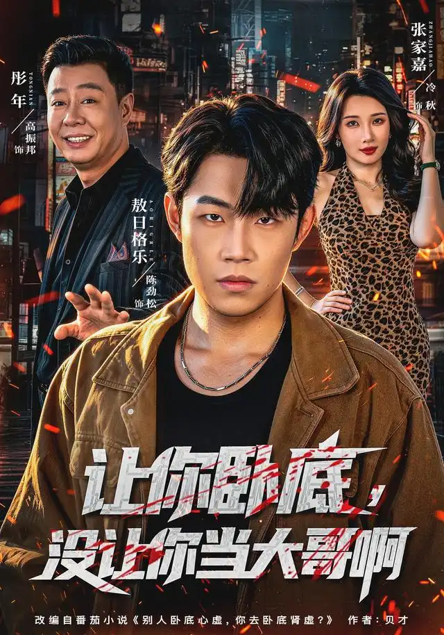 让你卧底,没让你当大哥啊海报