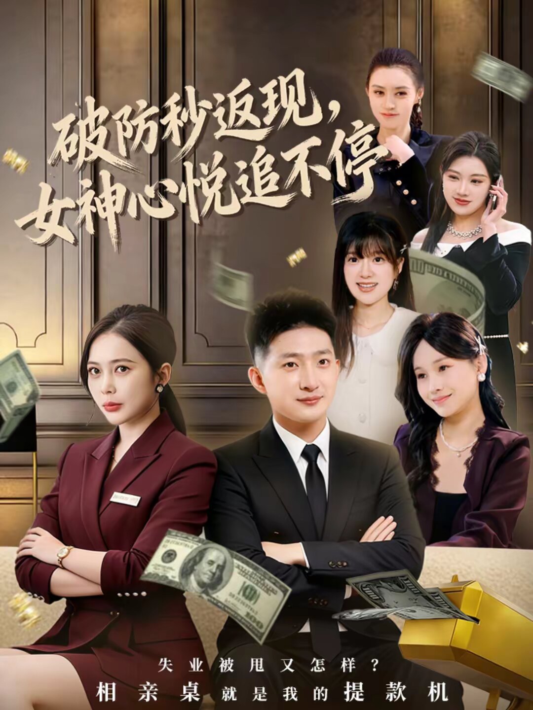破防秒返现,女神心悦追不停海报