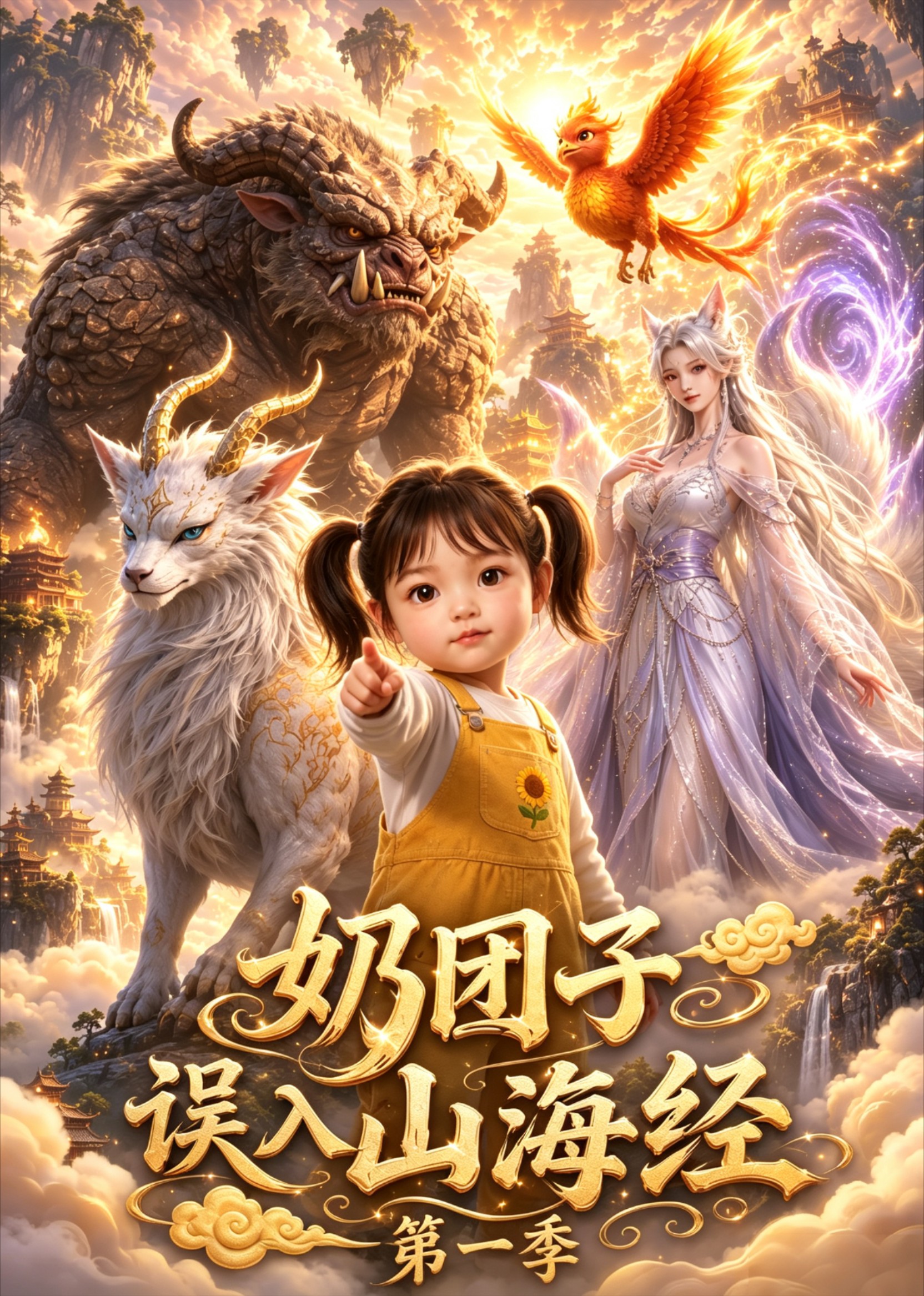 奶团子误入山海经海报