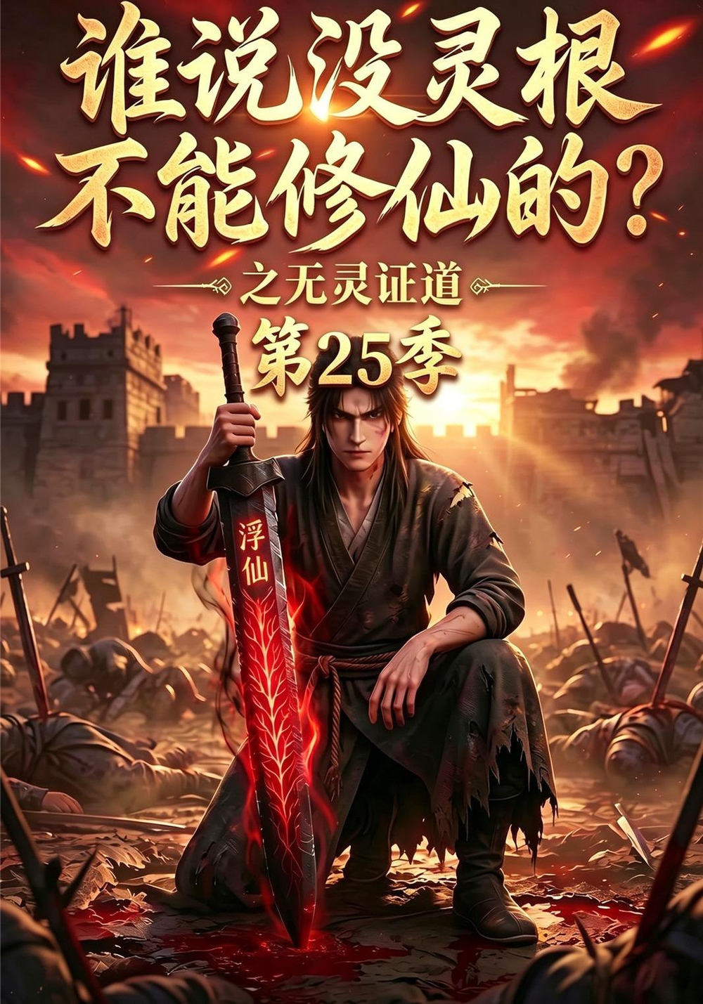 谁说没灵根不能修仙的?之无灵证道海报