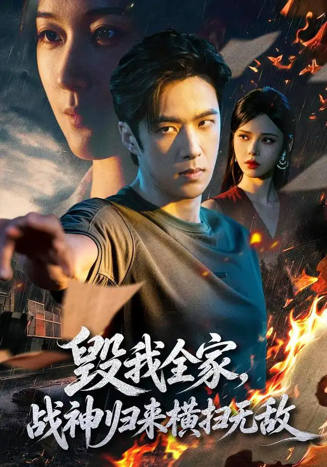 毁我全家,战神归来横扫无敌海报