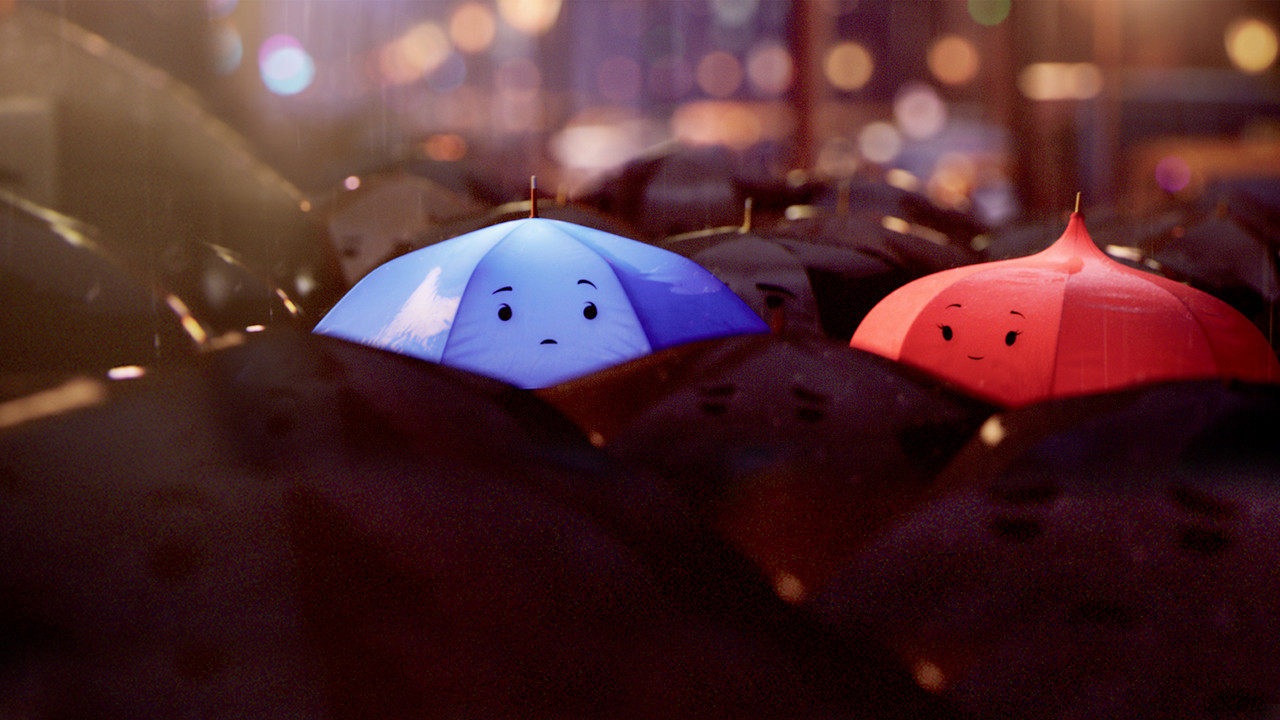 蓝雨伞之恋剧照