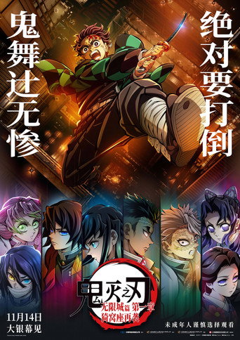 鬼灭之刃:无限城篇 第一章 猗窝座再袭海报