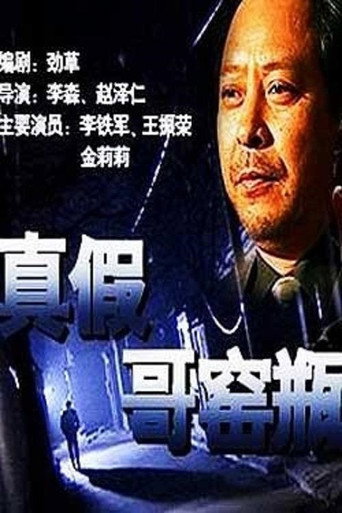 真假哥窑瓶海报