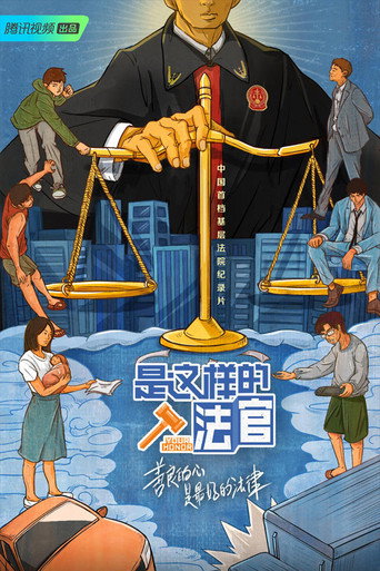 是这样的,法官海报