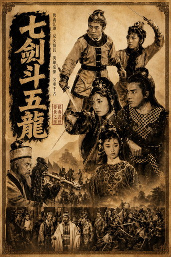 昆仑七剑斗五龙海报