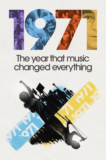 1971:音乐改变世界的一年海报